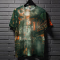 All Over Printed  Tee#207