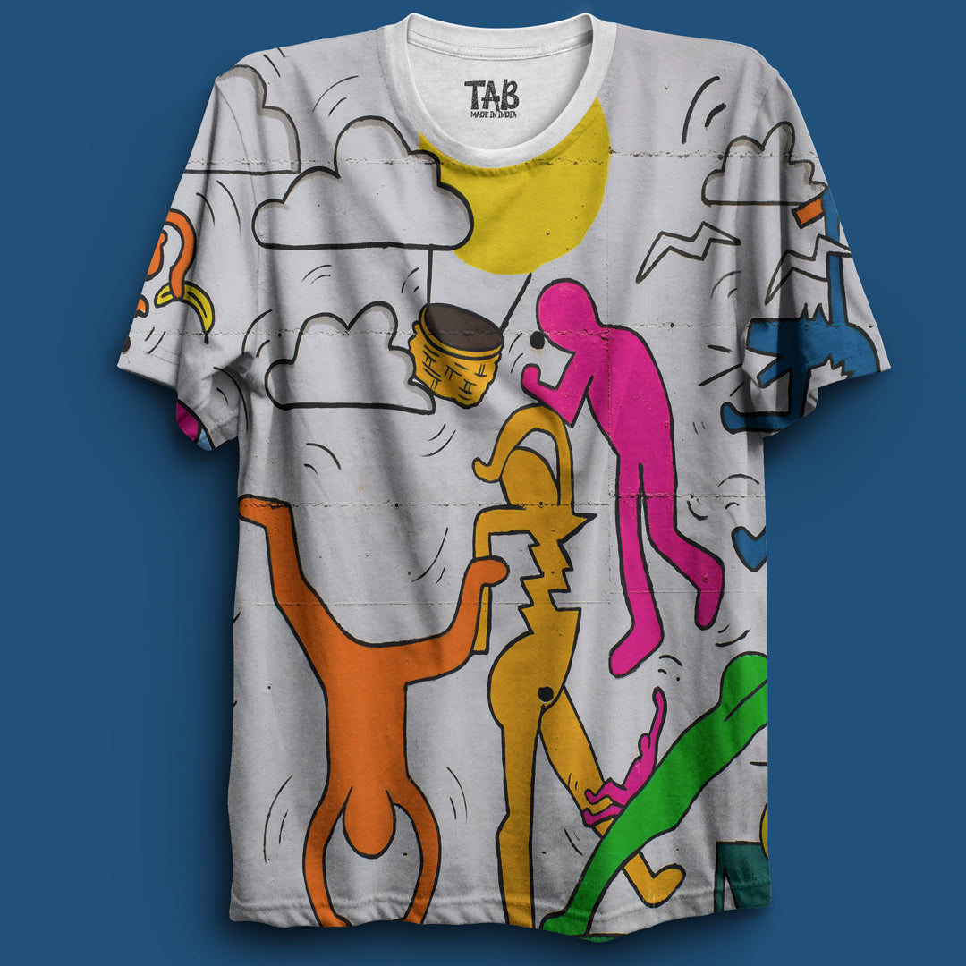 All Over Printed Tee#105