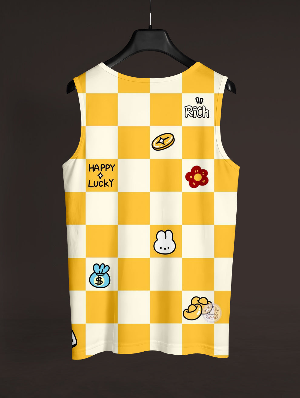 Kawaii Doodle Printed Sando #155