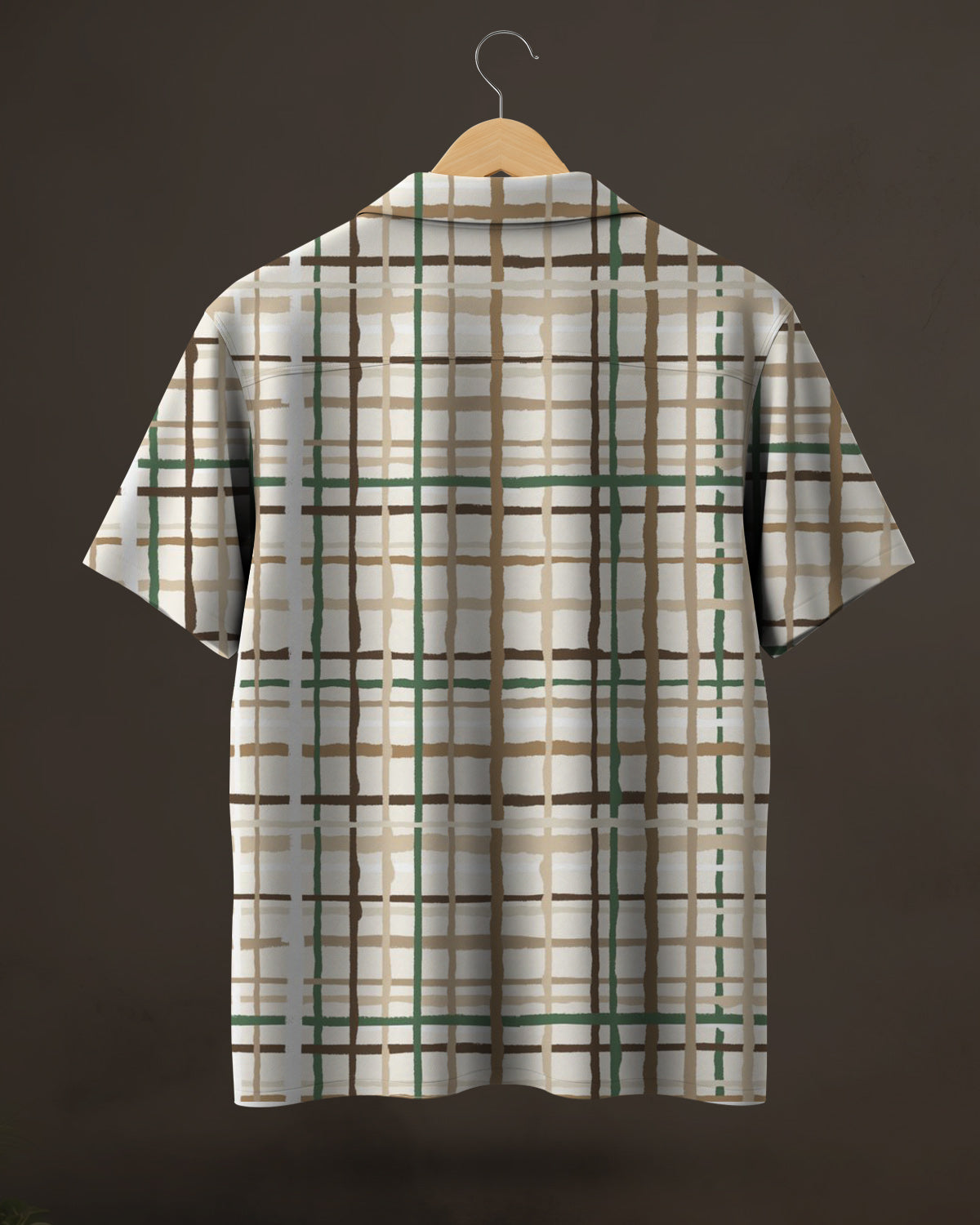 Classic Check Pattern Printed Shirt