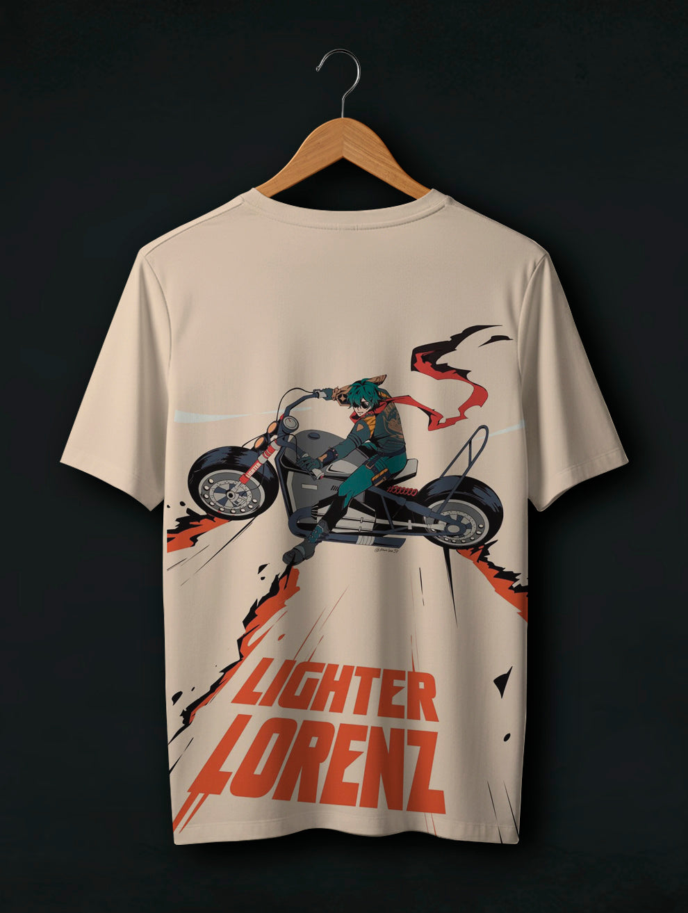 Lighter Lorenz Printed T-Shirt #PT149