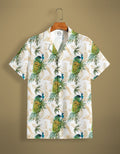 Peacock Print Shirt