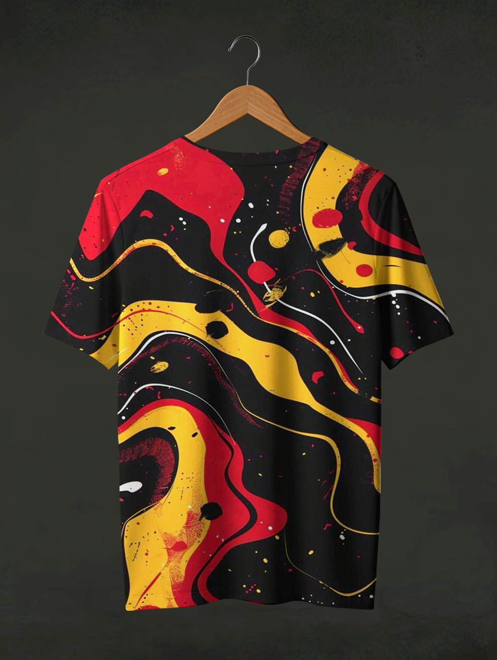 Magma Fluid Printed T-Shirt #PT178