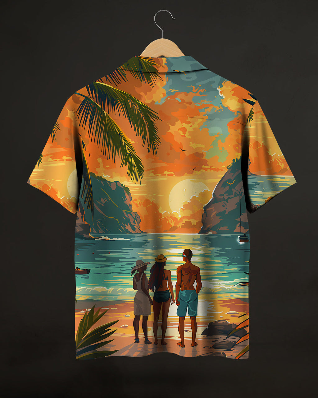 Dream Beach Printed Shirt