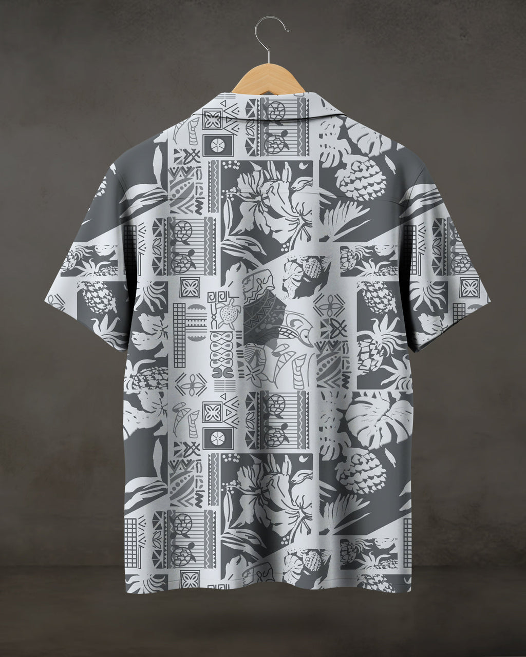 Iconic Tropical Flora Printed Shirt