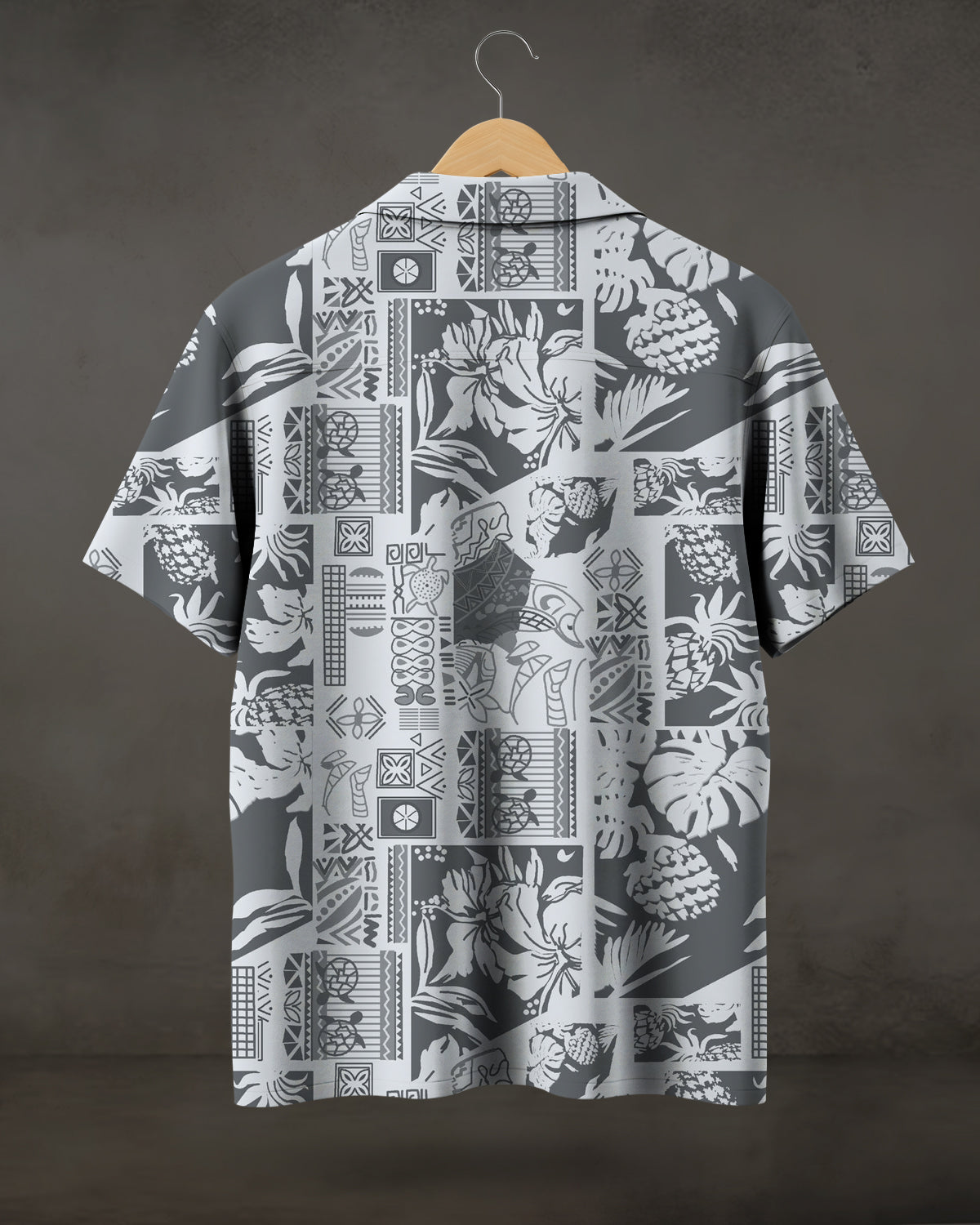 Iconic Tropical Flora Printed Shirt