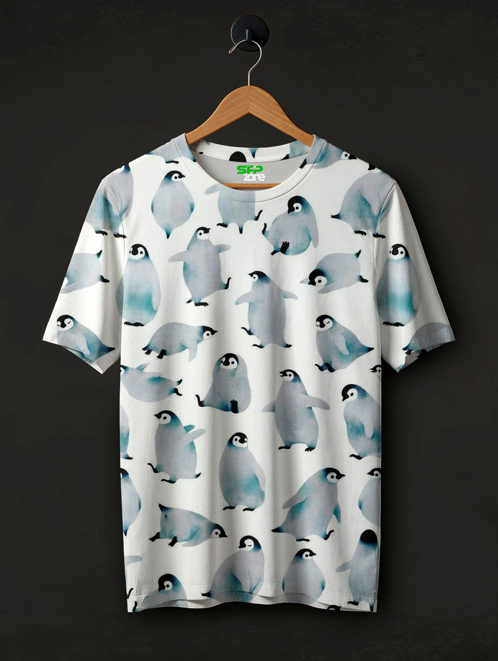 Cute Penguin Printed Tees #PT105