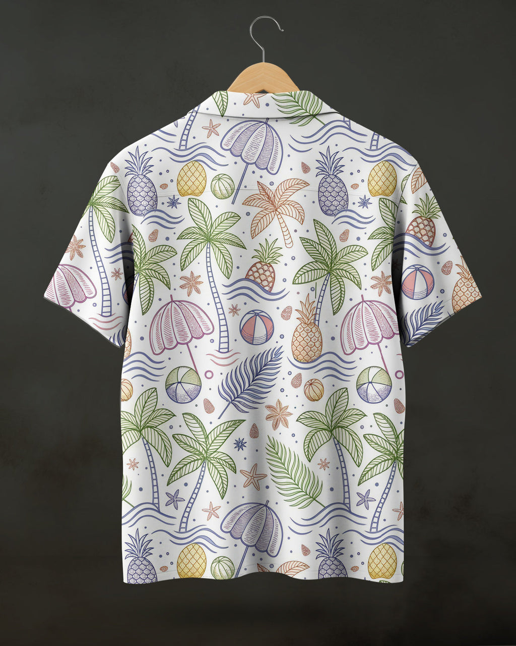 Tropical Tree Printed Shirt