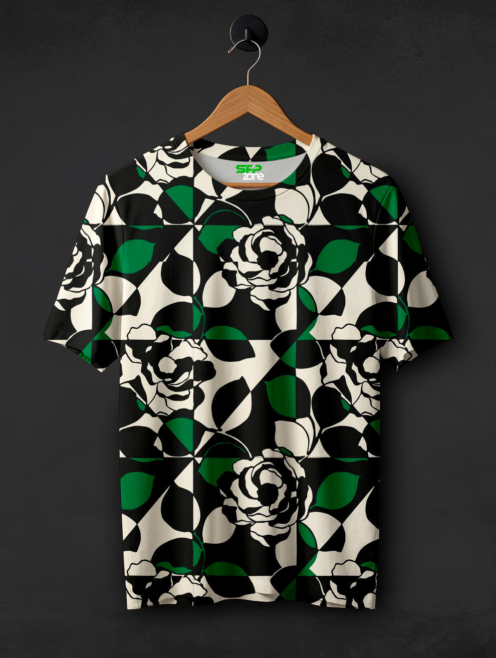 Imperial Rose Printed Tees #PT116