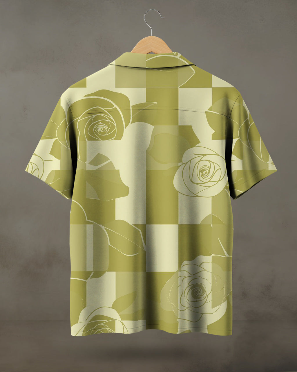 Rose Checker Printed Shirt