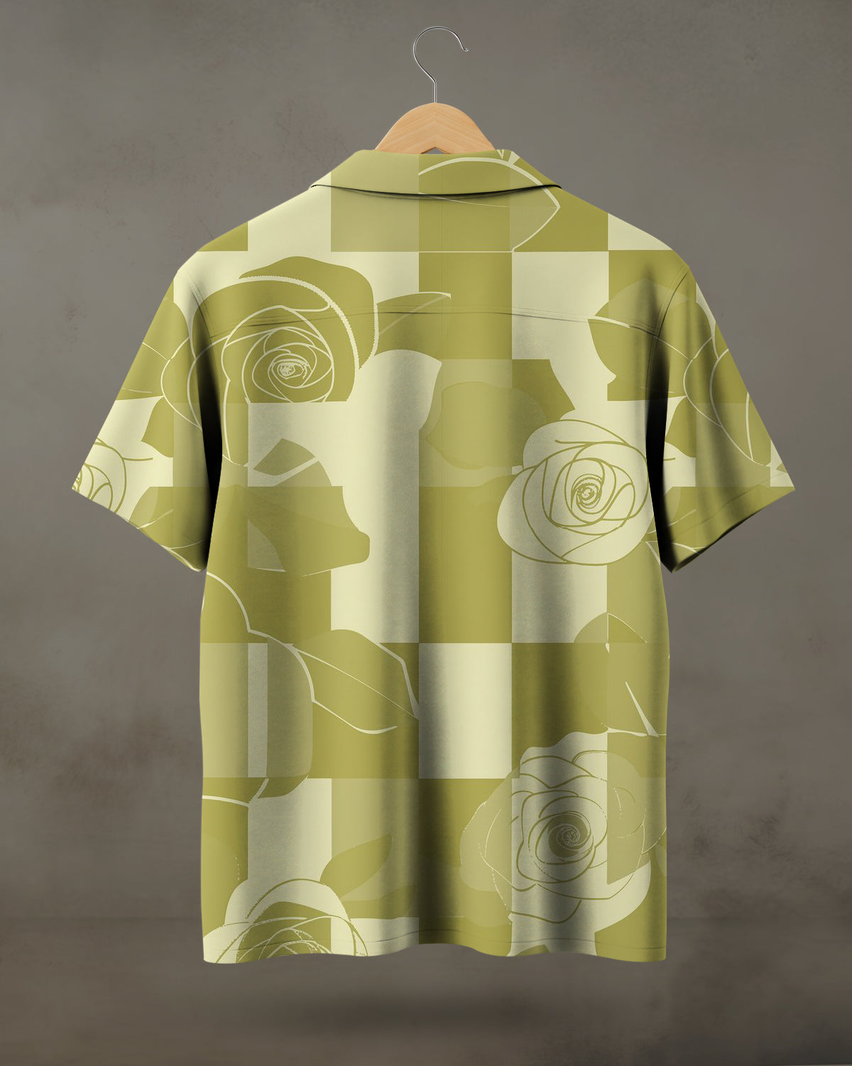 Rose Checker Printed Shirt