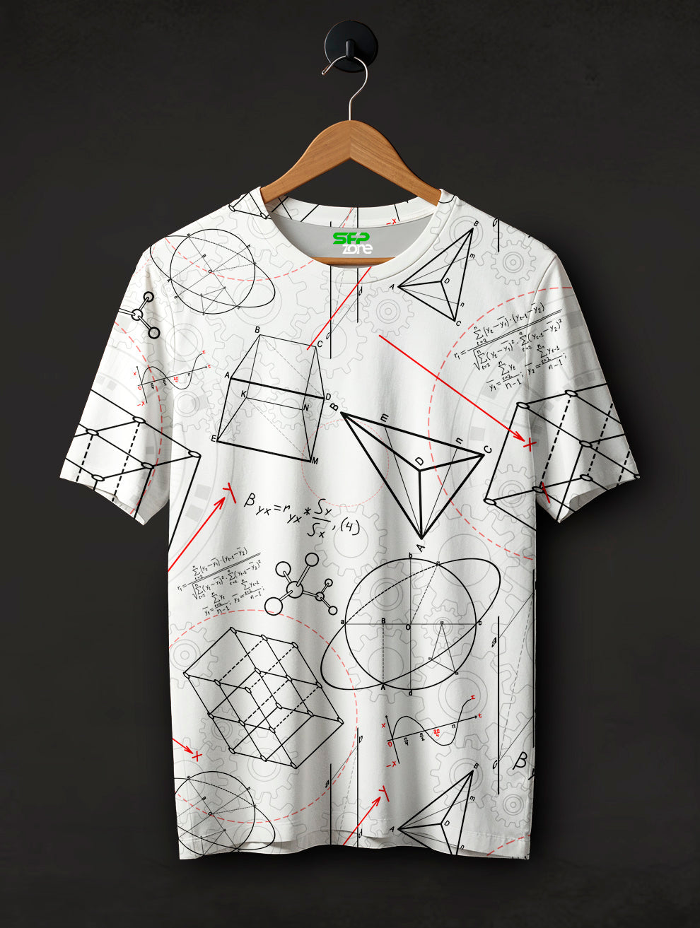 Arithmetic Print T-Shirt #PT125