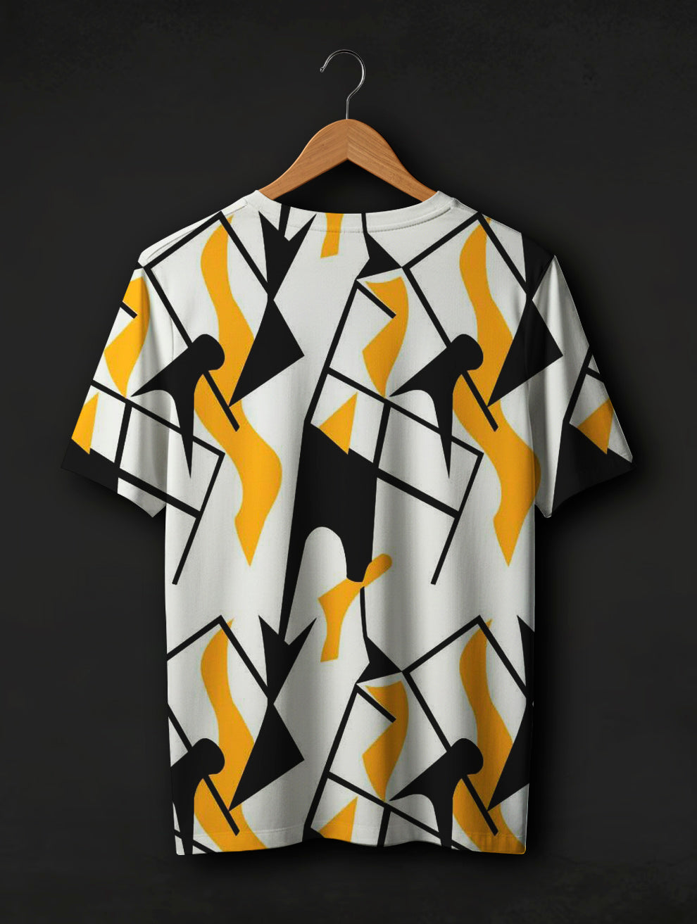 Abstract Art Printed T-Shirt #162