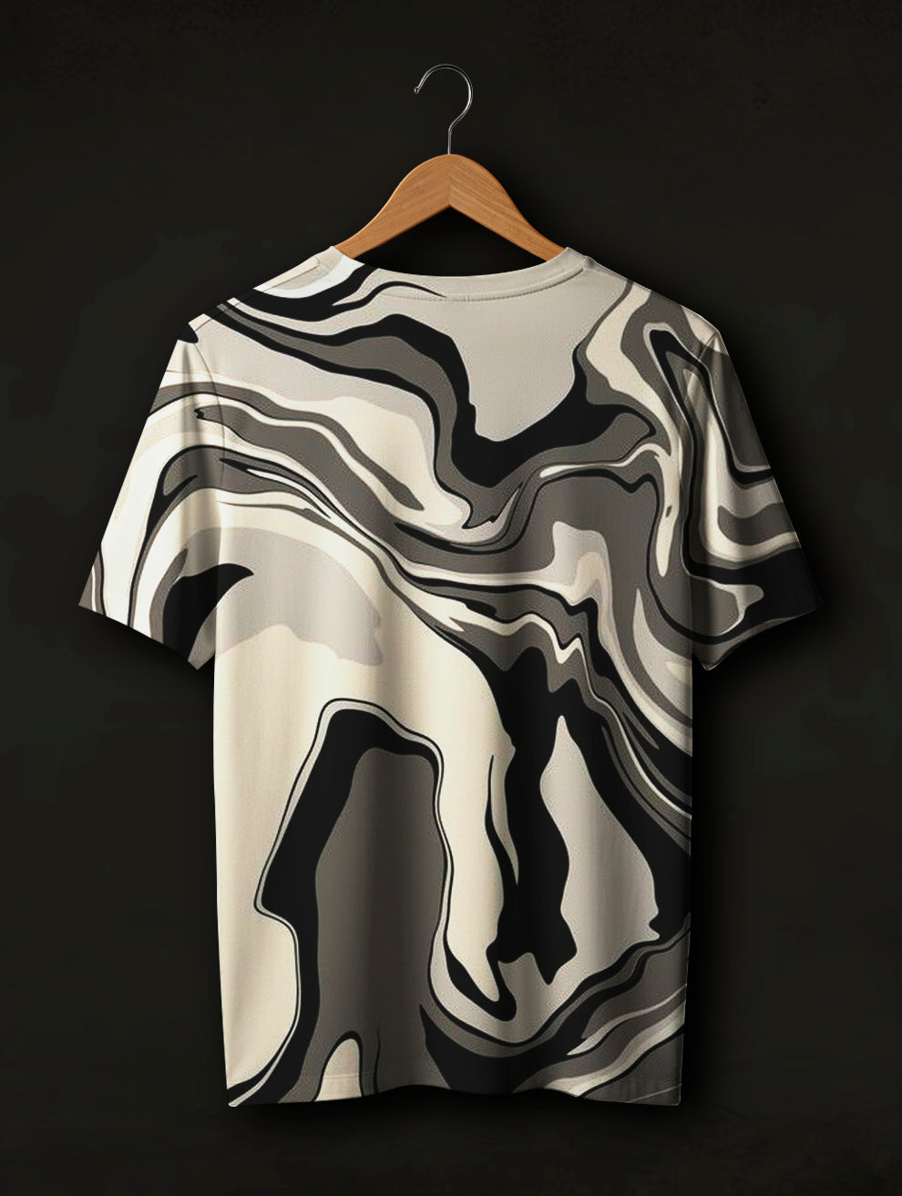 Paint Art Printed T-Shirt #PT161