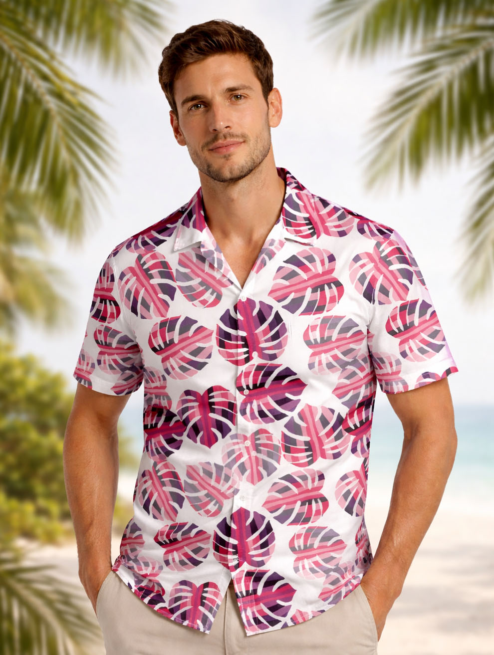 Tropical Leaf Shirt