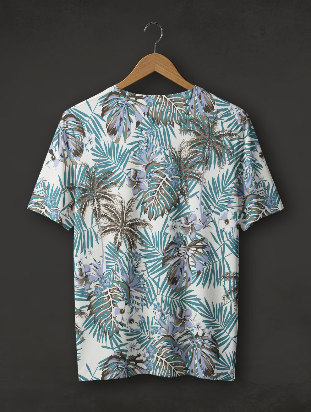 Palm Long Leaf T-Shirt #PT171