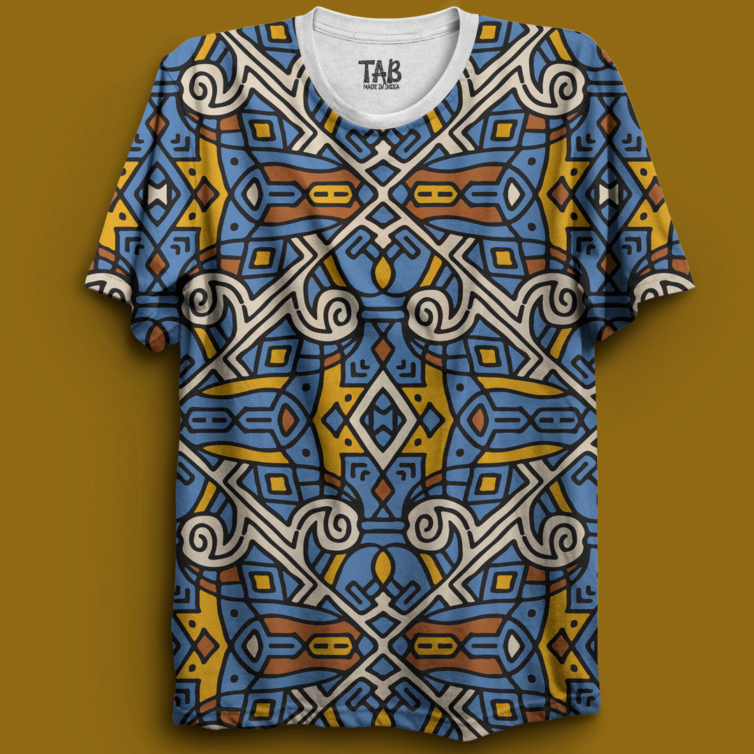 Afro All Over Printed Tee#133