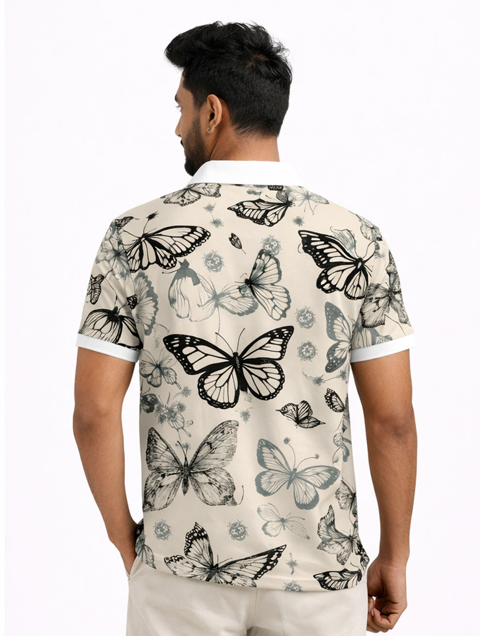 Butterfly Polo T-Shirt