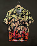 Abstract Art Printed Shirt