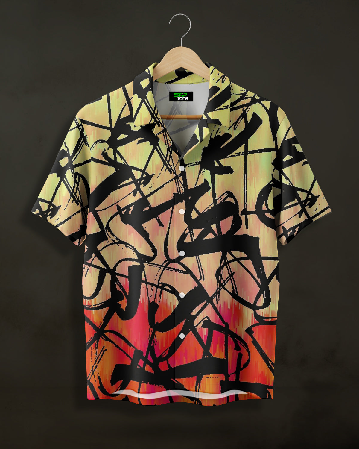 Abstract Art Printed Shirt