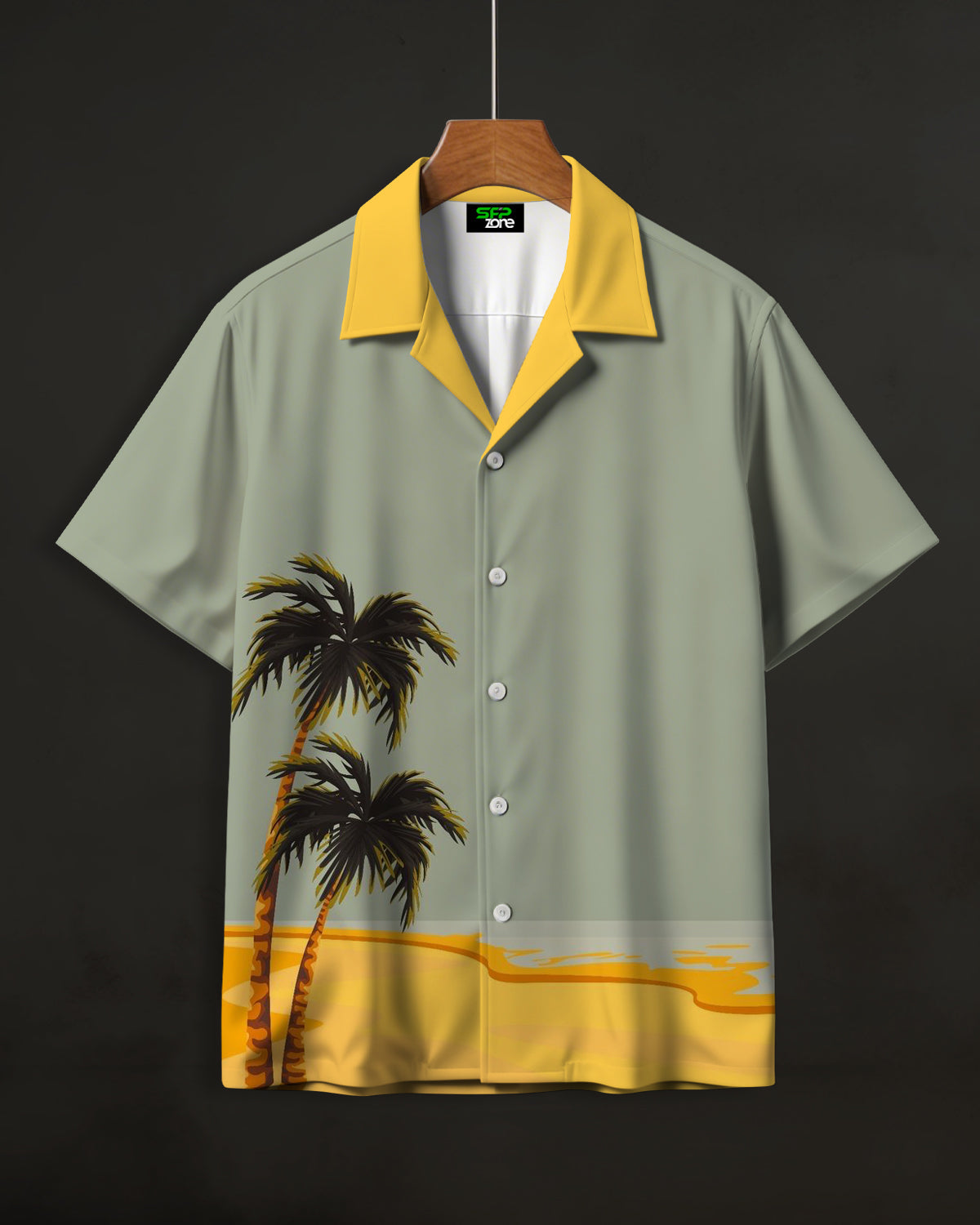 Beach Garden Printed Shirt
