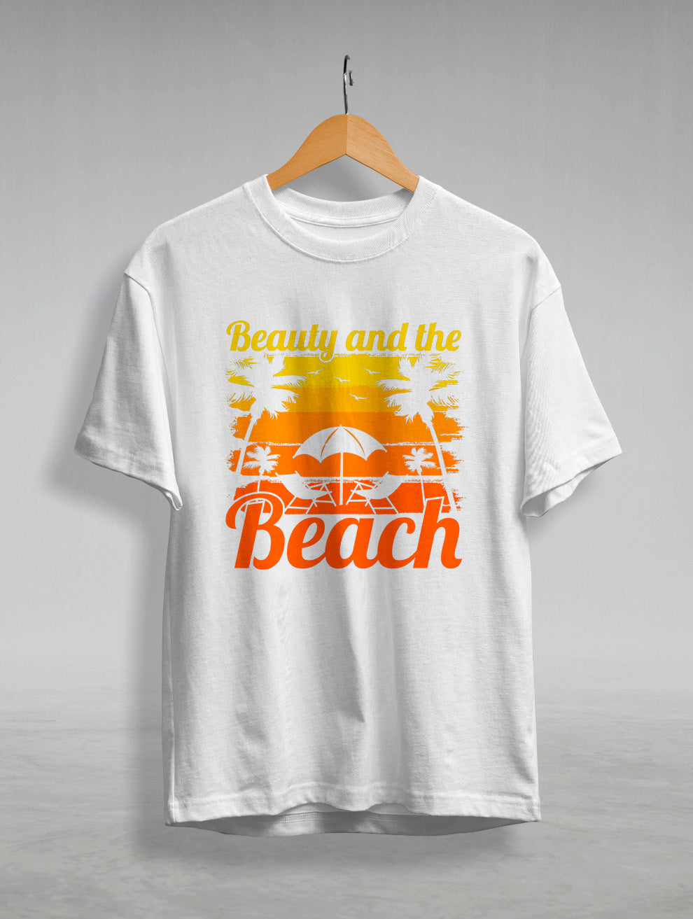 Beach Graphic Printed T-Shirt