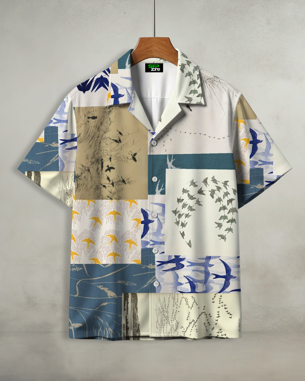 Birds Art Printed Shirt