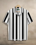 Black White Striped Shirt