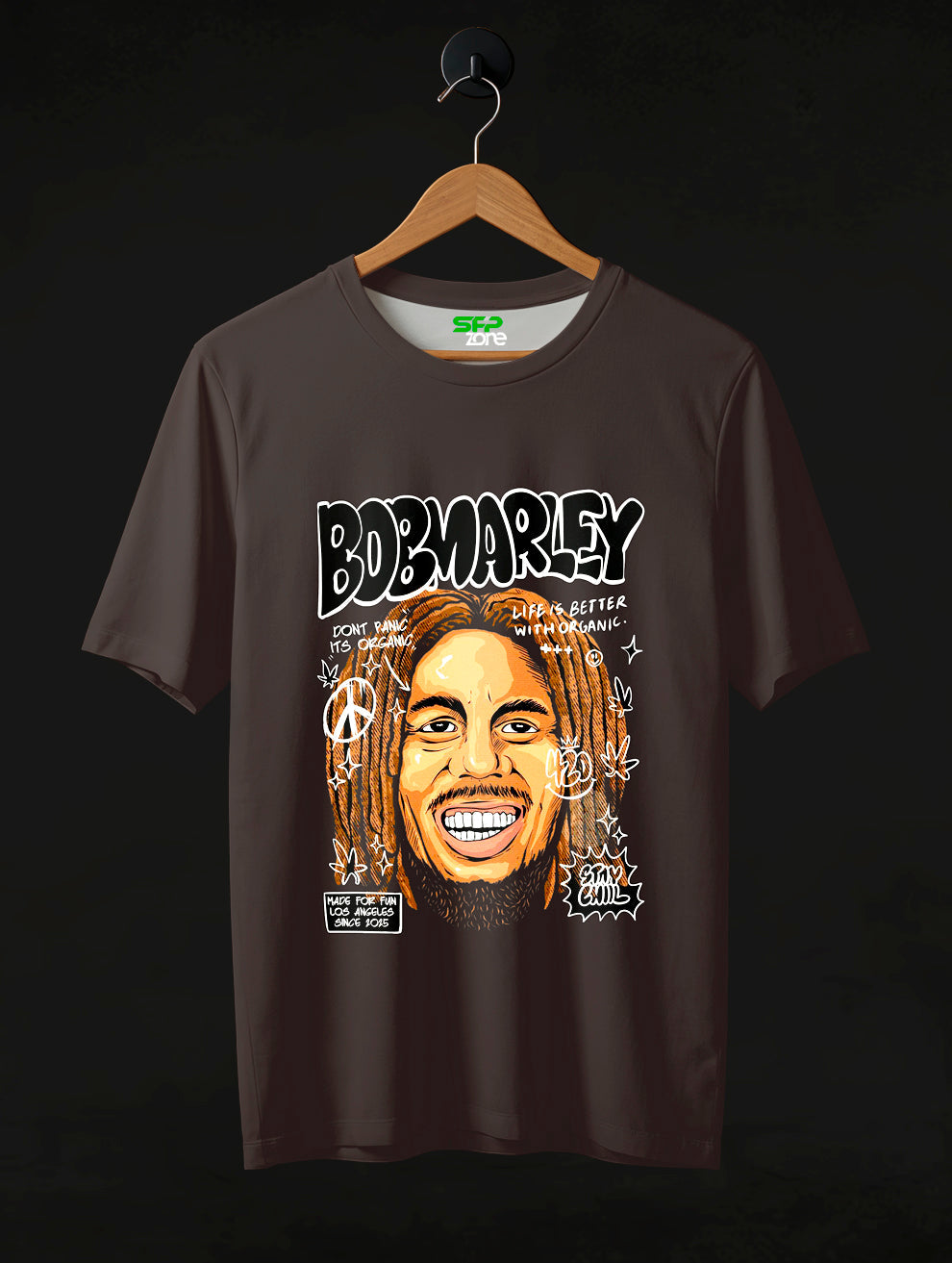 Bobmarley Printed T-Shirt #PT187