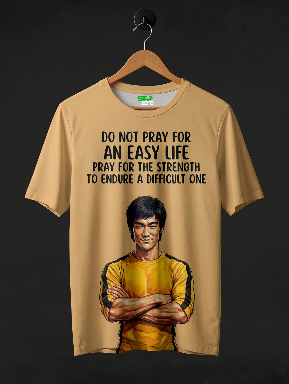 Bruce Lee Print T-Shirt #PT185