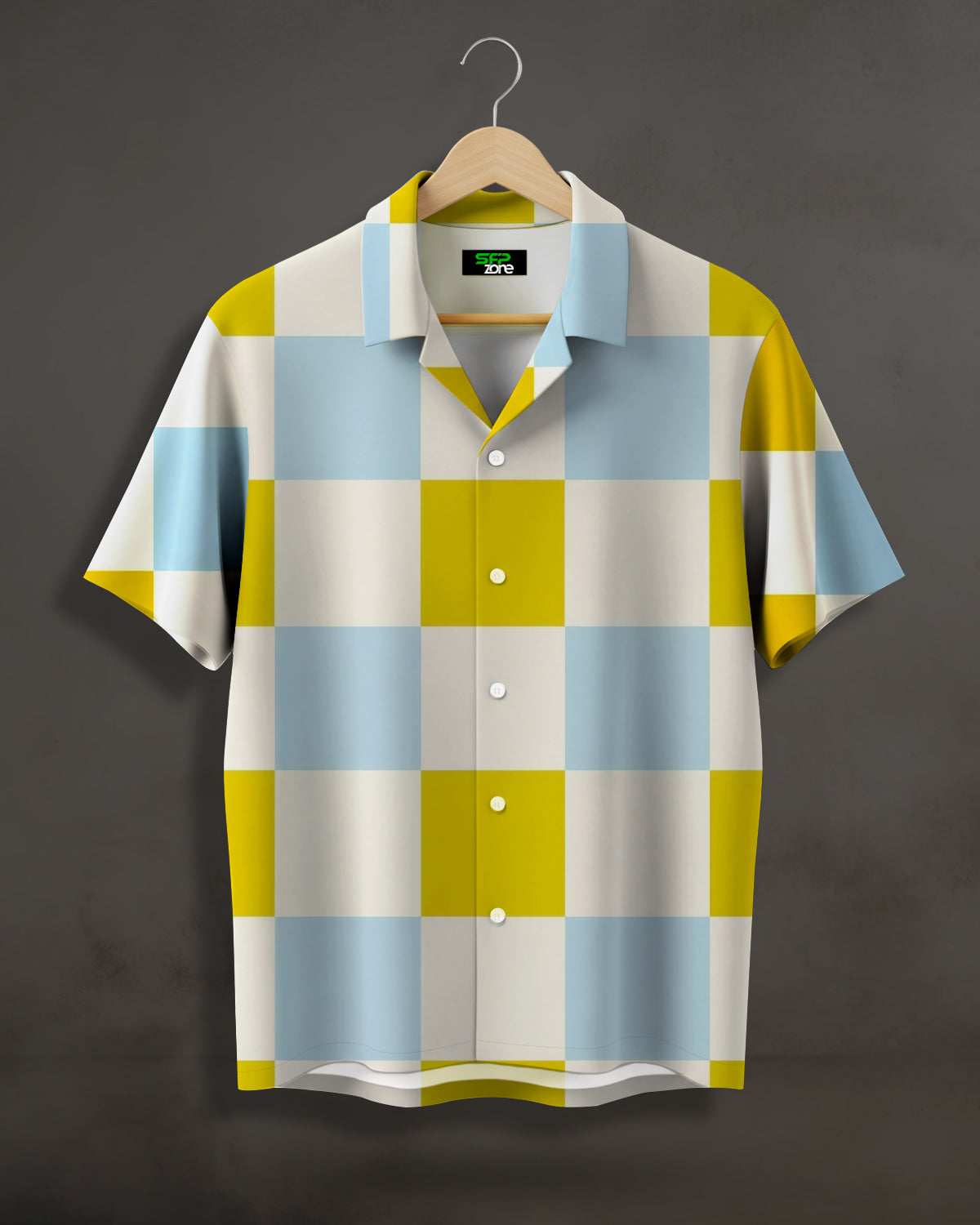 Checkboard Printed Shirt