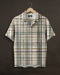 Classic Check Pattern Printed Shirt