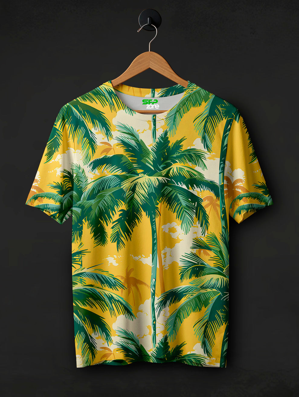 Coco Tree Printed T-Shirt #PT1042
