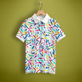 Colorful Abstract Polo T-Shirt