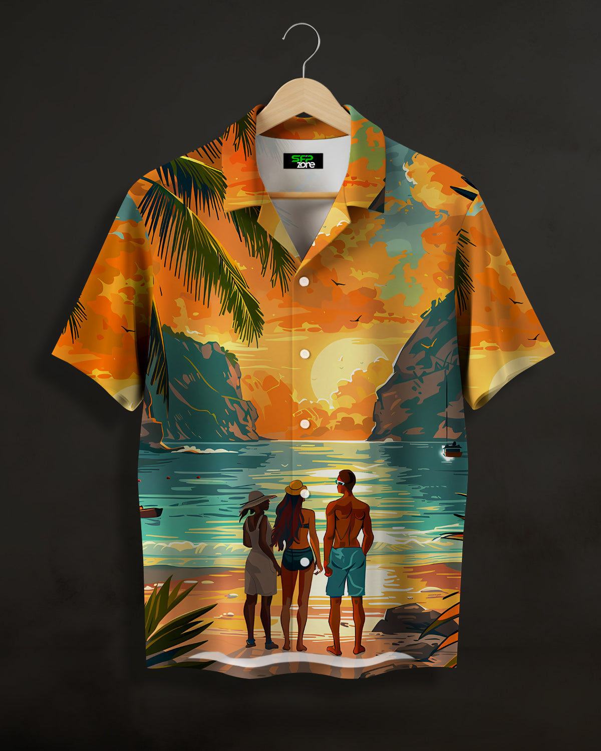 Dream Beach Printed Shirt