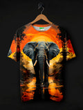 Elephant Printed T-Shirt #PT138