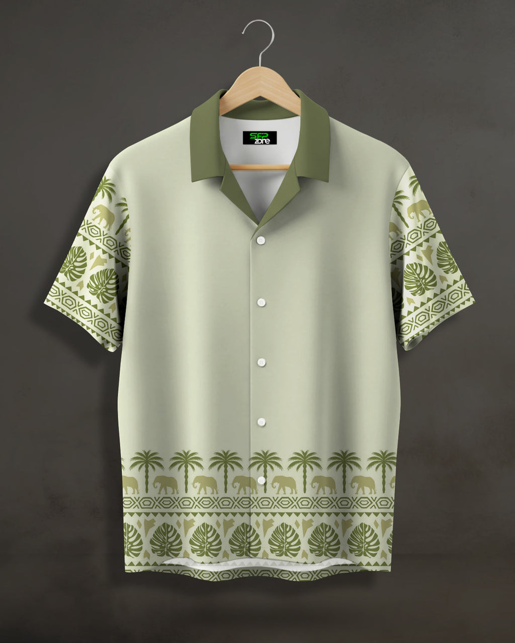 Elephant Tribal Print Shirt