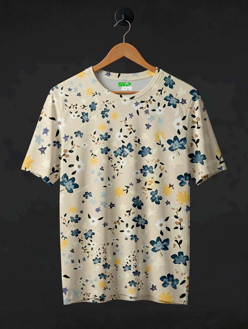 Floral Print T-Shirt #PT163