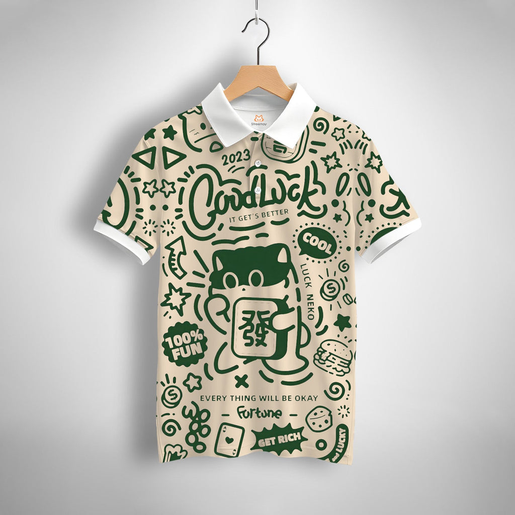 Good Luck Printed Polo