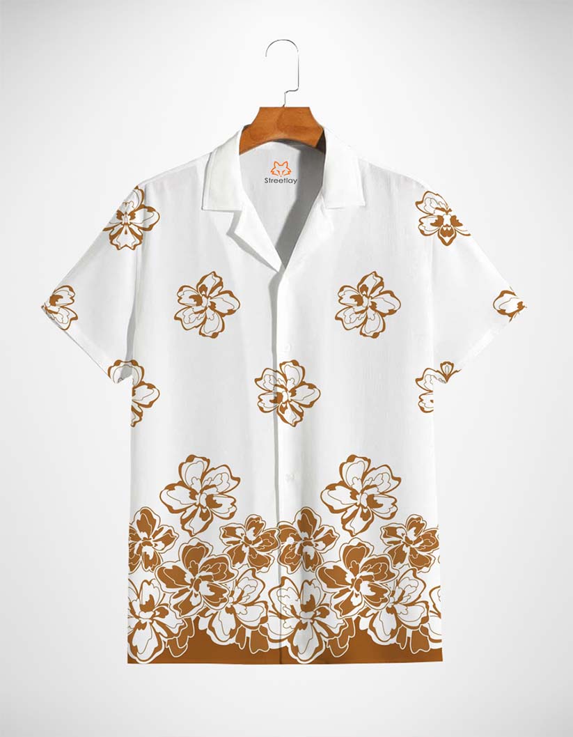 Hibiscus Flower Pattern Shirt