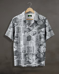 Iconic Tropical Flora Printed Shirt
