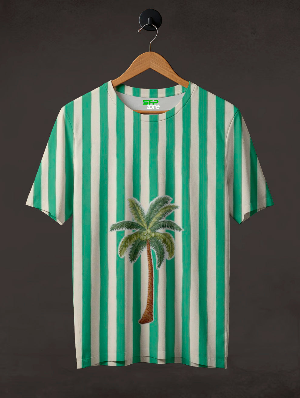 Island Stripe Printed T-Shirt #PT181