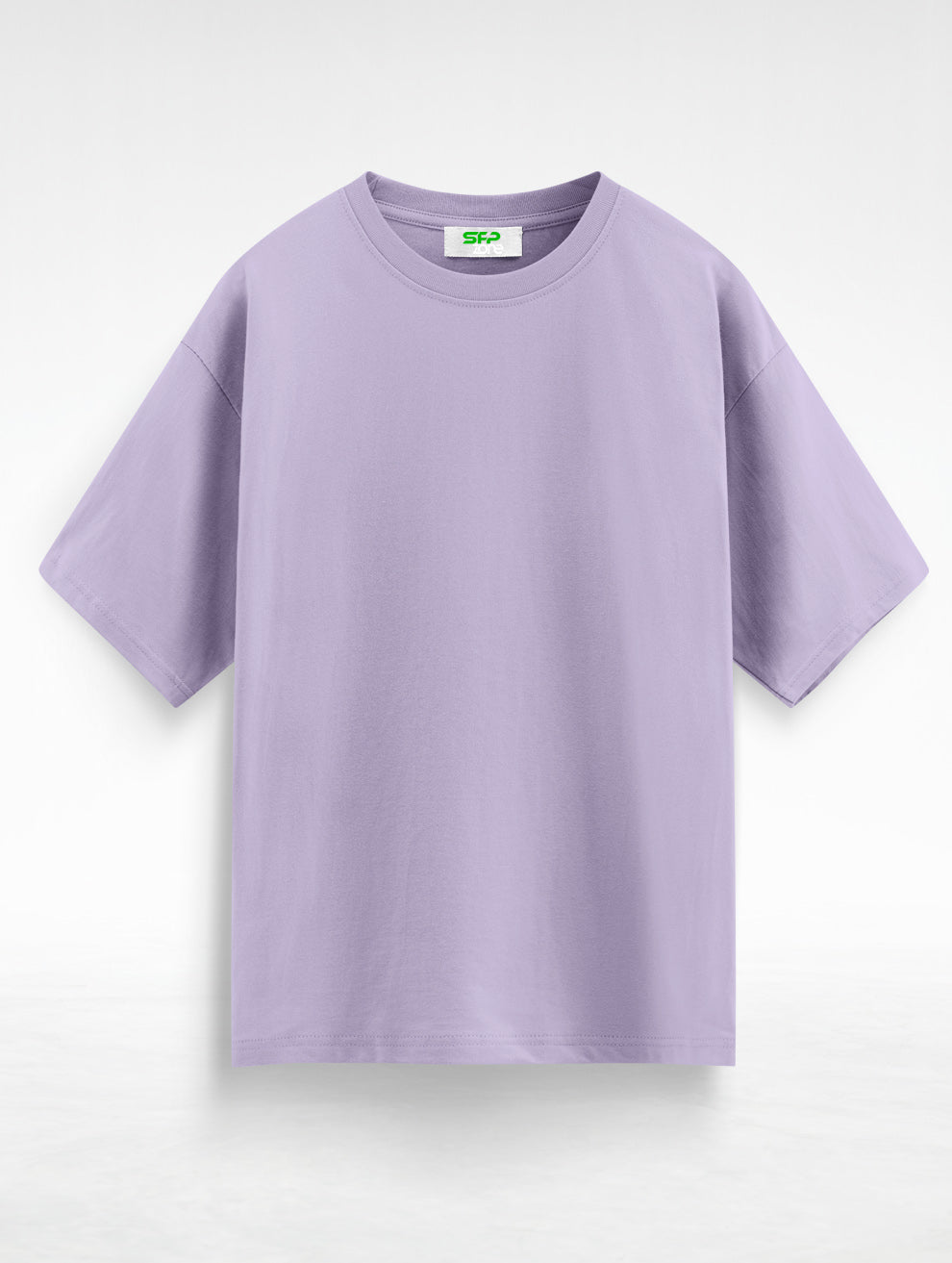 Lavender Basic Oversized T-Shirt #112