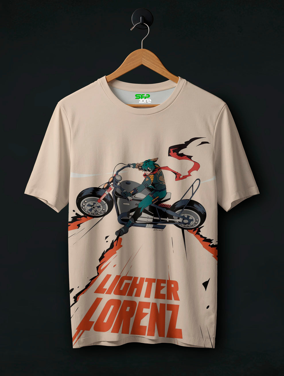 Lighter Lorenz Printed T-Shirt #PT149