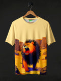 Lion Art Printed T-Shirt #PT144