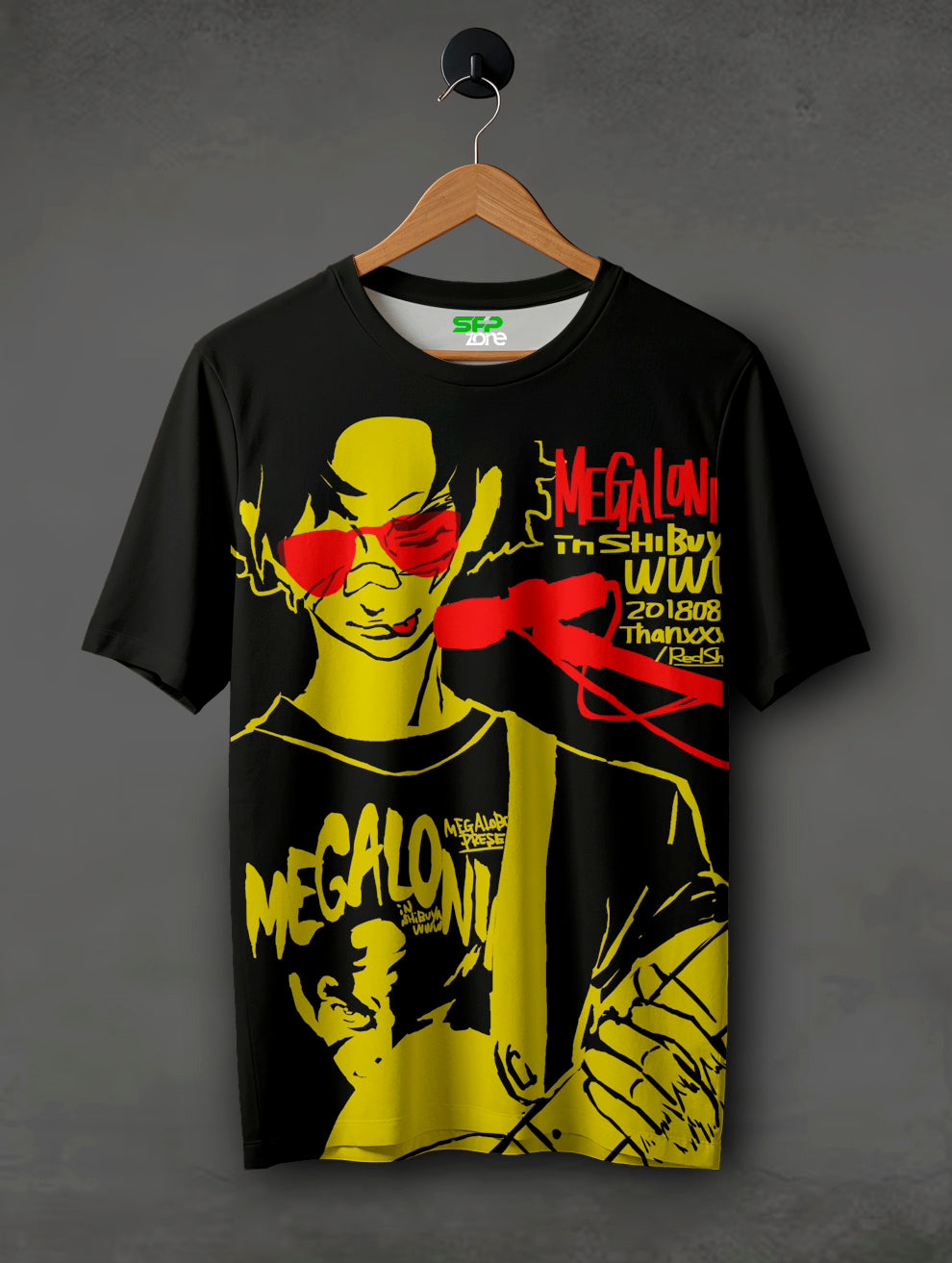 Megaloni Print T-Shirt #PT151