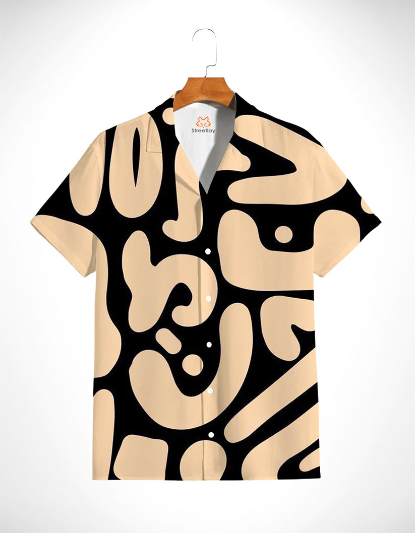 Monochrome Printed Shirt
