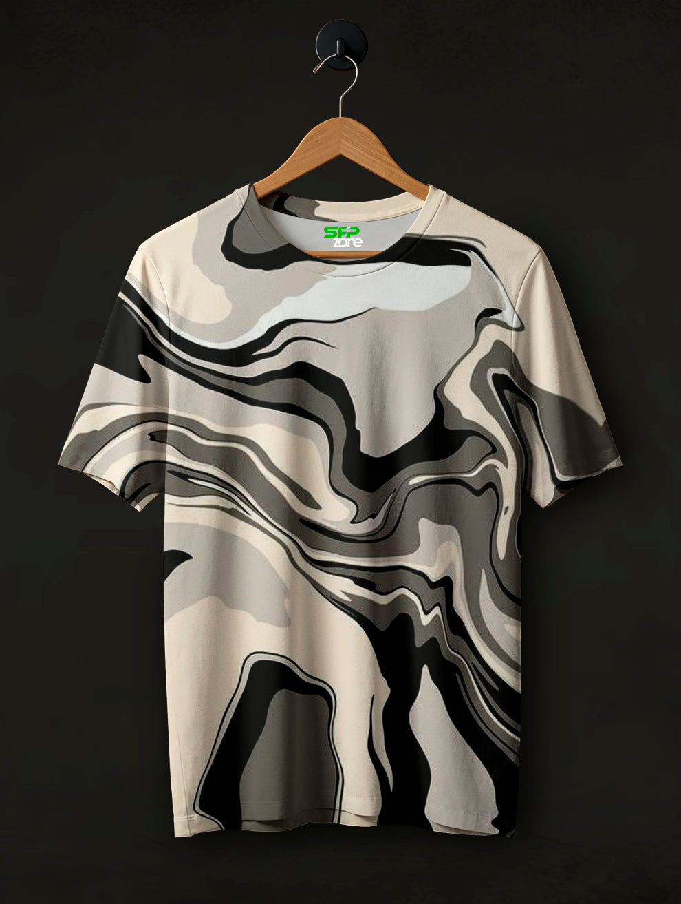 Paint Art Printed T-Shirt #PT161