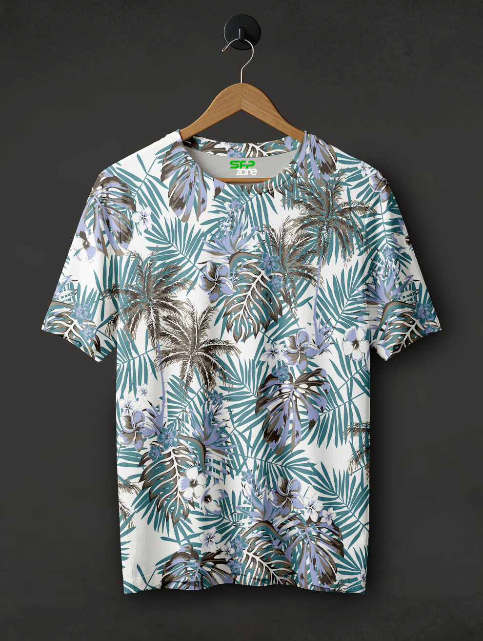 Palm Long Leaf T-Shirt #PT171