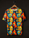 Peacock Wings Printed T-Shirt #PT141